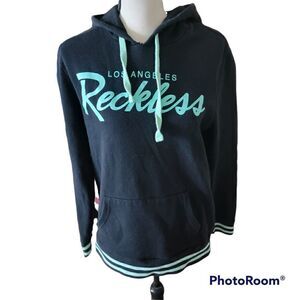 Young & Reckless Hoodie with Kangaroo Pocket. Size M.